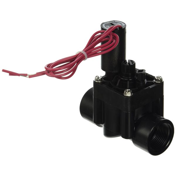 Hunter Sprinkler PGV101G PGV Series 1-Inch Globe Valve with Flow Control Black