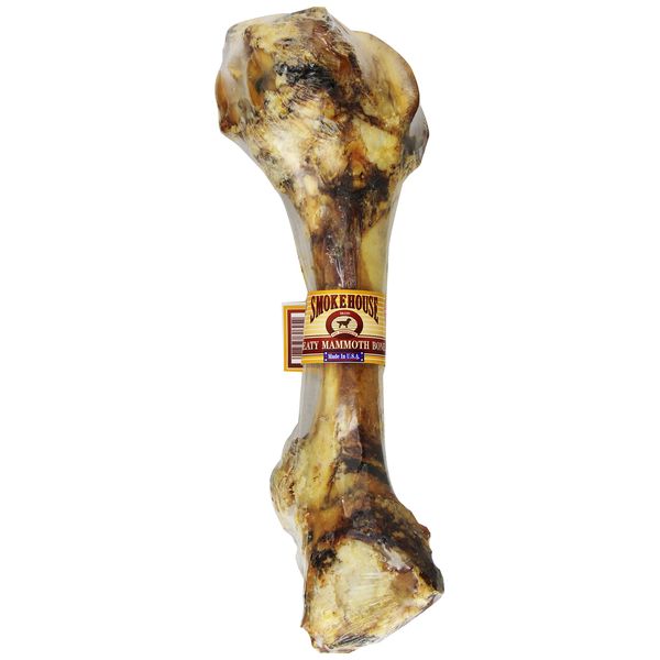 Smokehouse 100-Percent Natural Meaty Mammoth Bone Dog Treat