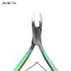 KADS Cuticle Nipper Cuticle Cutter Remover for Dead Skin - Durable Manicure Tools and Cuticle Clippers- Colorful Rainboow Stainless Steel