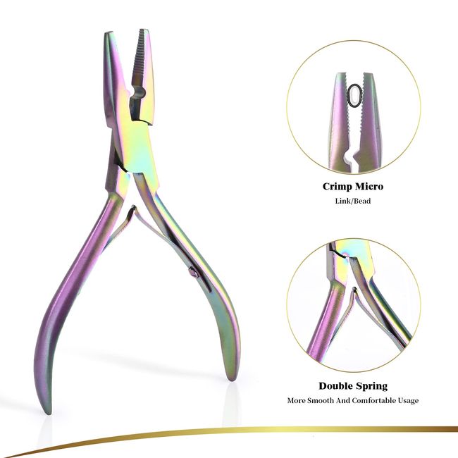 My Hair Tools Multifunctional Hair Extension Pliers Microlink