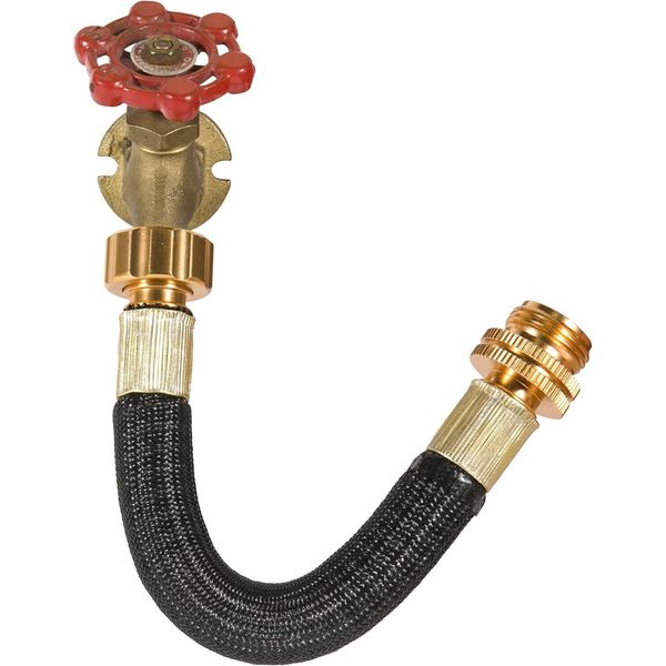 0.8ft Garden Hose Extension Flexible Hose Adapter Short Connector Hose