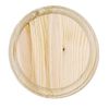 Darice Round Wooden Plaque, Natural