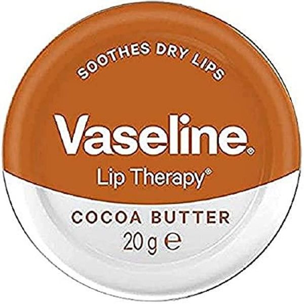 Vaseline Lip Therapy | Vaseline Lip Balm | Lip Moisturizer for Very Dry Lips | Cocoa Butter | 20g