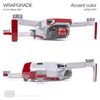 Wrapgrade Skin Compatible with DJI Mavic Mini | Accent Color (Japan RED)