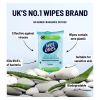 Wet Ones Be Gentle Biodegradable Antibacterial Hand Wipes, 40 Pack