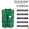 small womens safety vests green