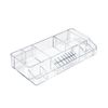 Azar Displays Small Clear Cosmetic Organizer for Counter