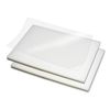RAYSON Binding Covers, 200-micron, A4, PVC Plastic Binder Covers for Bound Documents, Clear, Pack of 50