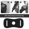2 Pairs Camera Strap Eyelet Split Adapter Camera Strap Triangular Split Ring Hook Compatible with Sony DSLR SLR Rangefinder Mirrorless Camera W/Round Eyelet