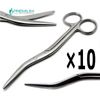 10 Pcs New Surgical Dissecting Scissors 6" Bandage Operating Premium Instruments