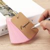 Blank Index Cards with Ring, Small Study Flash Cards Colored Note Cards (8 Pa...