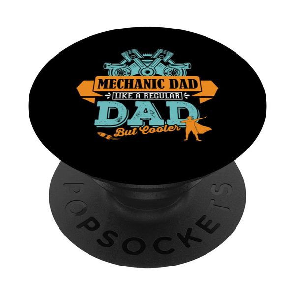 Best dad mechanic profession work suitable for Father's day PopSockets Swappable PopGrip