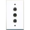 RiteAV - 1 Port Toslink 2 Port 3.5mm Wall Plate