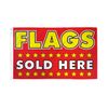 Flags Sold Here Flag 3x5ft Flags for Sale Banner Sign Flags Here