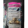 SHARKBITE 1/2" Inch PUSH-TO-CONNECT BRASS TEE FITTING PACK Of 4-PACK