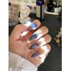 🔥CUSTOM Gel Press On False Nails set /Handmade /long almond size：S