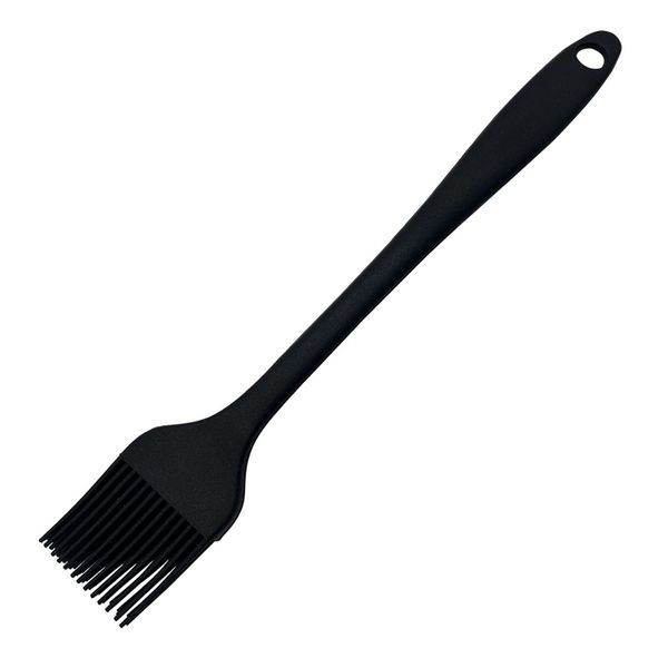 Pastry Brush, Basting Brush Silicone Brush Grill Brush for Cooking Baking (Black)