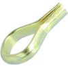 10x Banjo - Brass Hoop Shelf Supports | 6mm Plug Insert
