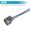 uxcell Side Light Connector Replacement No.9098011149 for Toyota 2pin