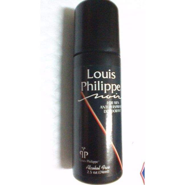 Louis Philippe Anti-Perspirant & Deodorant, Roll-On, Noir - 2.5 oz