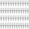 FUNSUEI 50 PCS Spring Loaded Toggle Latch Hasp, Catch Clamp Clips, Toggle Catch Latch Toggle Catch Lock for Toolbox, Case Box, Chest, Drawer, Cabinet