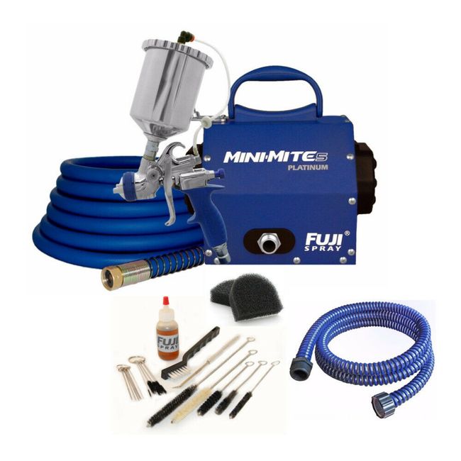 Fuji Spray Mini-Mite 5 Platinum T75G HVLP Spray System (Blue)