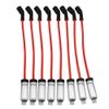 New 8 Pack 12" Ignition Spark Plug Wire Cable Kit GM 9748GG For Chevy 19005218