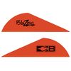 Bohning Blazer Vane (Pack of 36), Neon Red , 2"