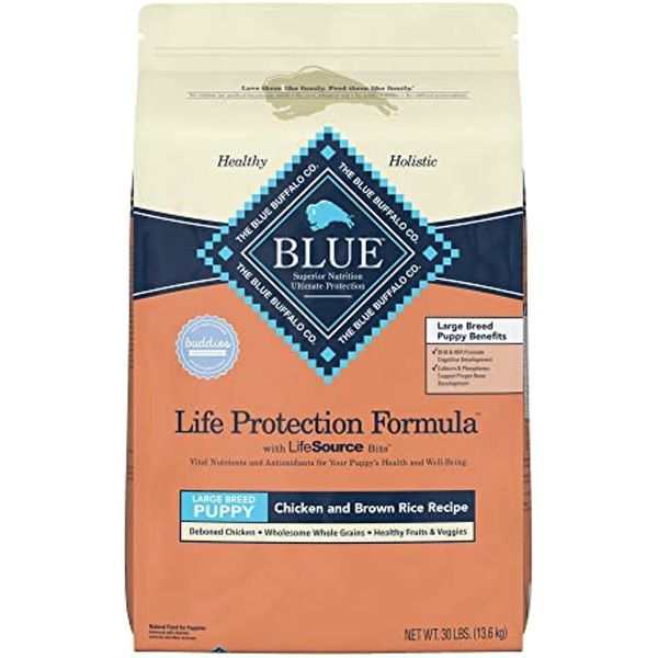 Blue Buffalo Life Protection Formula Natural Puppy Large Breed Dry Dog Food,