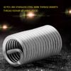 M8 x 1.25 x 3D Thread Inserts, 10 Pieces 304 Stainless Steel Wire Thread Repair Insert Assortment, Thread Repair Kit, Thread Insert with Box