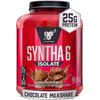 BSN, Syntha-6 Isolate, 25g Protein Powder, Chocolate Milkshake, 4.02 lbs