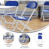 2 Pack Kids Blue Plastic Folding Chair