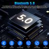 Bluetooth 5.0 Wireless Car FM Transmitter AUX Stereo Audio Receiver Adapter USB