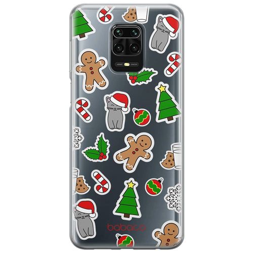 ERT GROUP mobile phone case for Xiaomi REDMI NOTE 9 PRO/ 9S original and officially Licensed Babaco pattern Winter 006 optimally adapted to the shape of the mobile phone, partially transparent