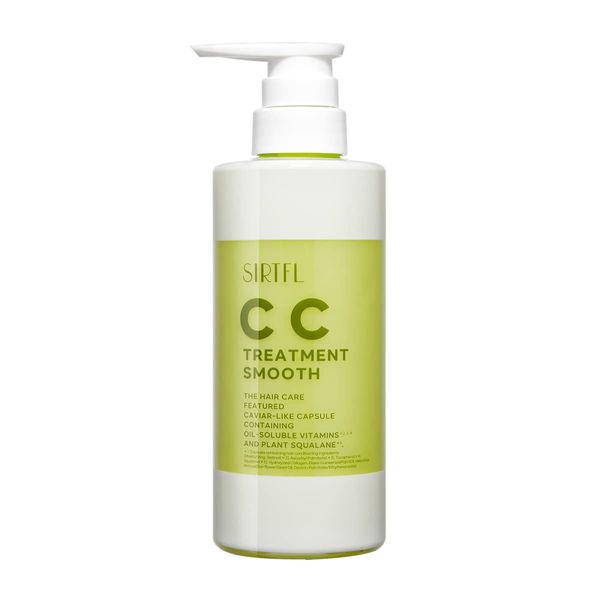 SIRTFL CC Smooth Treatment, 13.5 fl oz (400 ml), Pear & Freesia Scent, Sartful Amino Acid, Amino Acid, Amino Acid, Reduces Spread, Stiffness, Smooth, Smooth