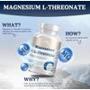 Magnesium L Threonate  - 120x  Capsules - Non-GMO 