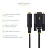 StarTech.com USB - RS232Cシリアル変換ケーブル／ストレート／USB 2.0接続／3m 1P10FFC-USB-SERIAL