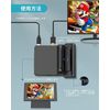 Switch Dock, OLCLSS Switch-Compatible, Multi-functional Mini Dock (TV / Table Mode Compatible), 4K Video Output & PD Rapid Charging, Heat Protection + Built-in Body Protection Function, Multiple USB