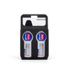 Double RSA Token Double Badge Holder (Black, Double Token)