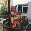 Sandy the squirrel 20cm Resin Garden ornament