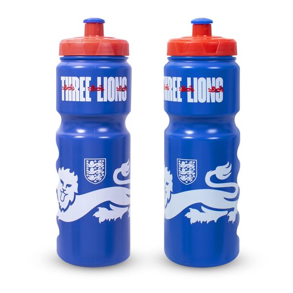 England FA 750ml Plastic Water Bottle,Blue