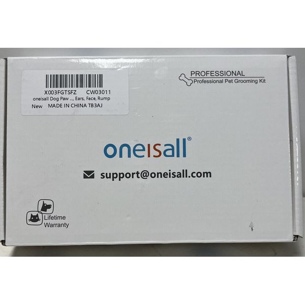 Oneisall 2-Speed Paw Face Ear Grooming Kit 2 Heads YP-7016