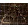 Doom UAC  Triangle Logo plasma cut sign 16g Steel