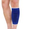 Blue Elasticated Calf Support Leg Bandage Brace Guard Wrap Protector Sleeve
