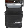 E-Value EWB-3D-BK Waist Bag, 3 Tiers, Black