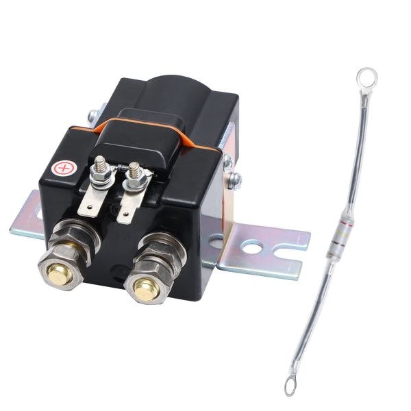 MaySpare 48V Golf cart Solenoid,4 Terminal Solenoid Coil, Albright Solenoid for Club Car 95-Up DS and 04-08 Precedent Golf Carts 101908701,102774701