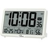 WallarGe Auto Set Digital Wall Clock Battery Operated, Desk Clocks with Tempe...