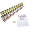 Pacon Artstraws Paper Tubes Art/Craft Straw, Assorted 300 per Box