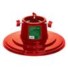 Garland 4 inch / 5 inch Plastic Christmas Tree Stand (Red)