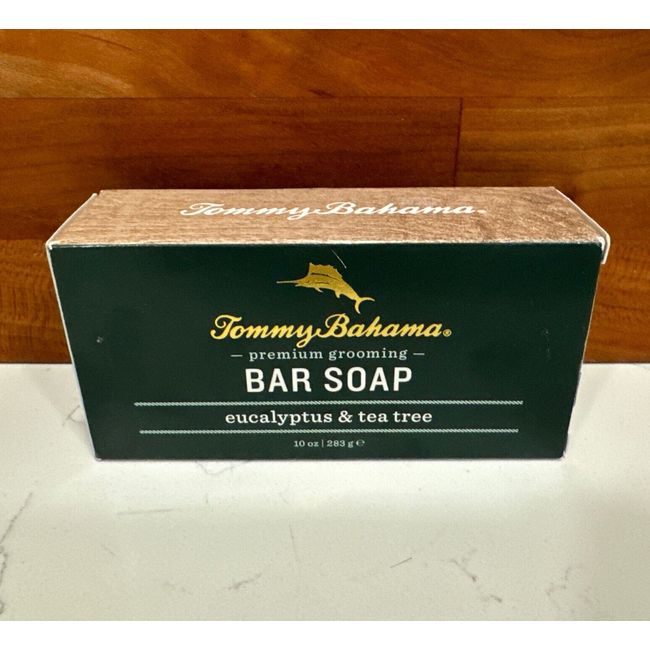 NEW Tommy Bahama Bar Soap Eucalyptus and & Tea Tree - 10 oz